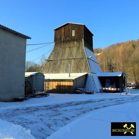 SDAG Wismut Schacht 208 im Revier Aue - Schlema, Erzgebirge, Sachsen - 8. Februar 2023 (6).JPG